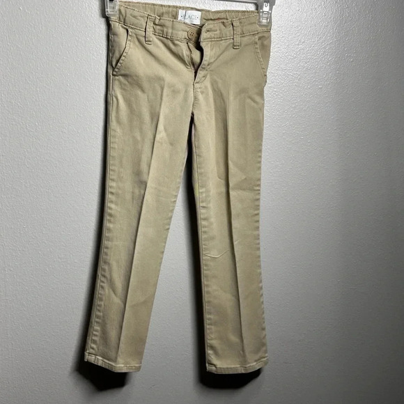 Children’s Place Girls Khaki School Uniform Pants Size 6. - Picture 2 of 11